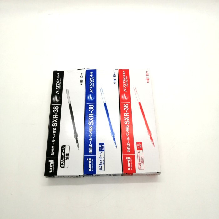 

[LK-0528] Refill Ballpoint Uni Jetstream 0.38 mm SXR-38(SXN-150-38) /BOX - Merah