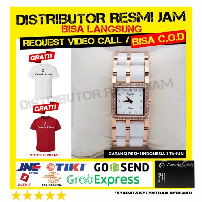 JAM TANGAN ALEXANDRE CHRISTIE ac2314 2314LH 2314 GARANSI RESMI 12BULAN