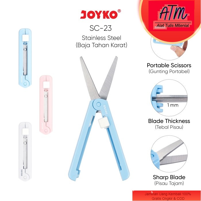 

Gunting Mini Portable Scissors Joyko SC-23