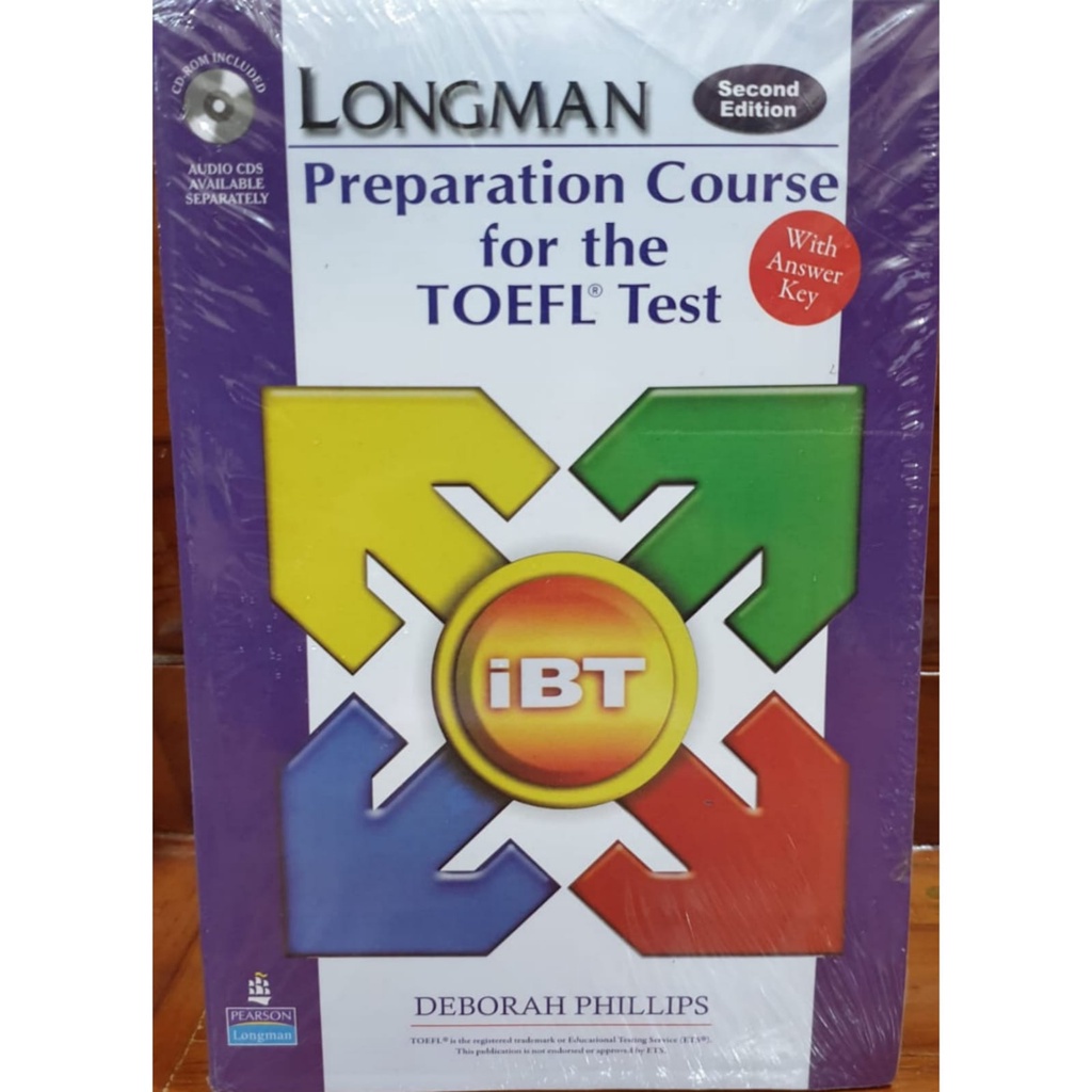 

Longman preparation course for the TOEFL test second edition oleh Deborah Philips