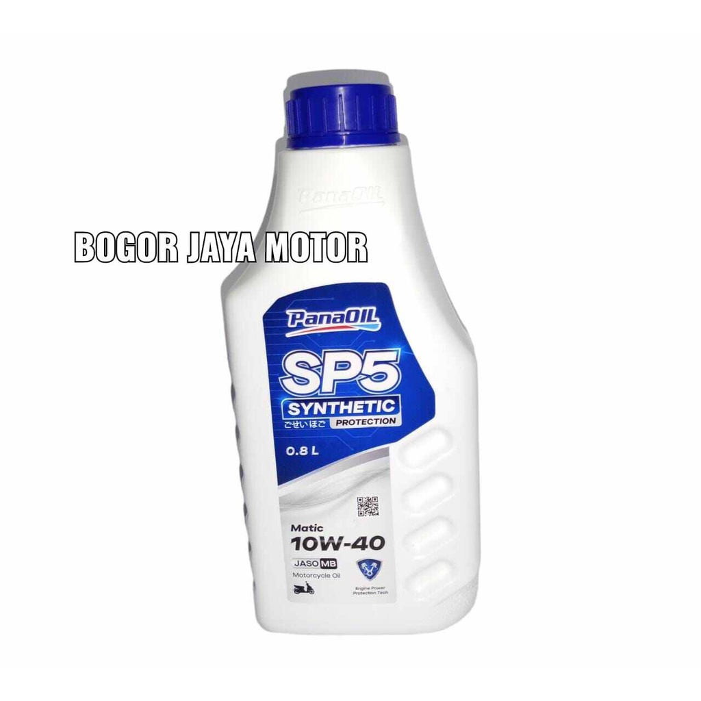 SP5 PANAOIL 10W-40 800 ML OLI MOTOR MATIC MURAH 800 ML PANAOIL BIRU MATIC OLI PANAOIL MURAH