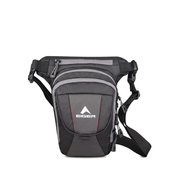 TAS SELEMPANG PAHA LEGPACK ORIGINAL EIGER SCORIA BLACK - Hitam