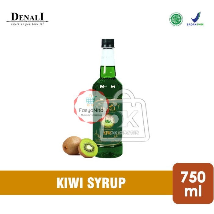 

Syrup Kiwi Denali / Sirup Kiwi (Botol Plastik 750ml) - FasyAnita Mart Denpasar