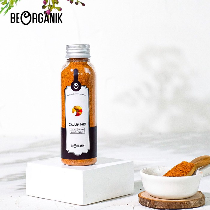 

NEW Promo Best Seller Beorganik Cajun Spice Mix / Bumbu Cajun 75gr