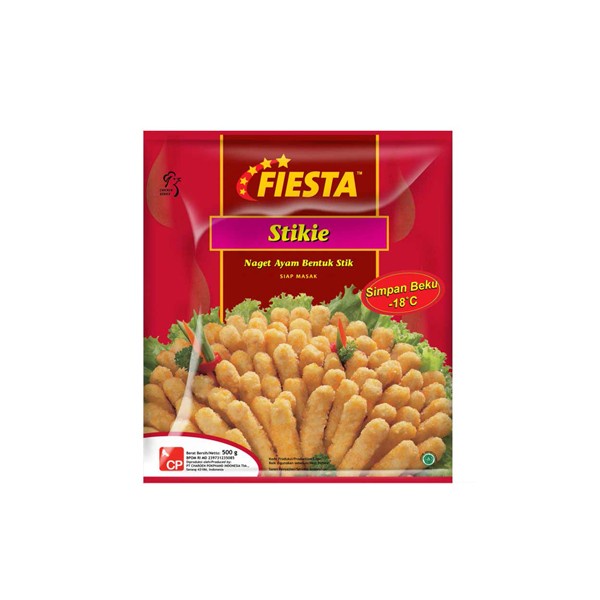 

Fiesta Stikie Nuggets Ayam Bentuk Stik [500 gr]