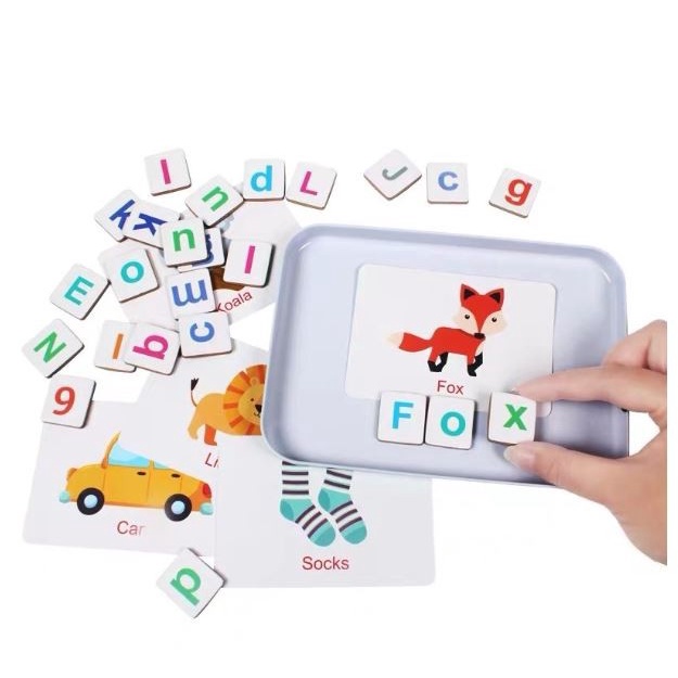 DISKON COD Magnetic Learning Box - Mainan Edukasi Anak