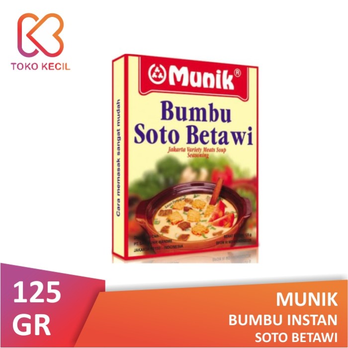 

Murah Bisa COD Munik Bumbu Soto Betawi 125gr