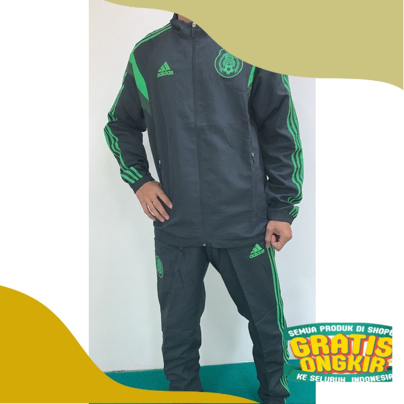 JAKET PARASUT MEXICO TRAINNING GRADE ORI/ Bigsize