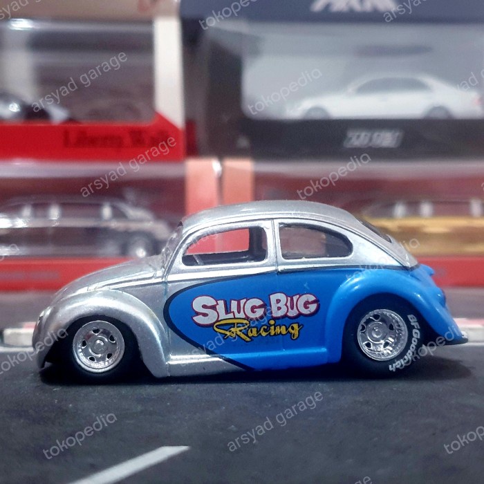 Diecast Jadatoyd Vdubs Volkswagen VW Beetle SlugBug 1:64 LP27