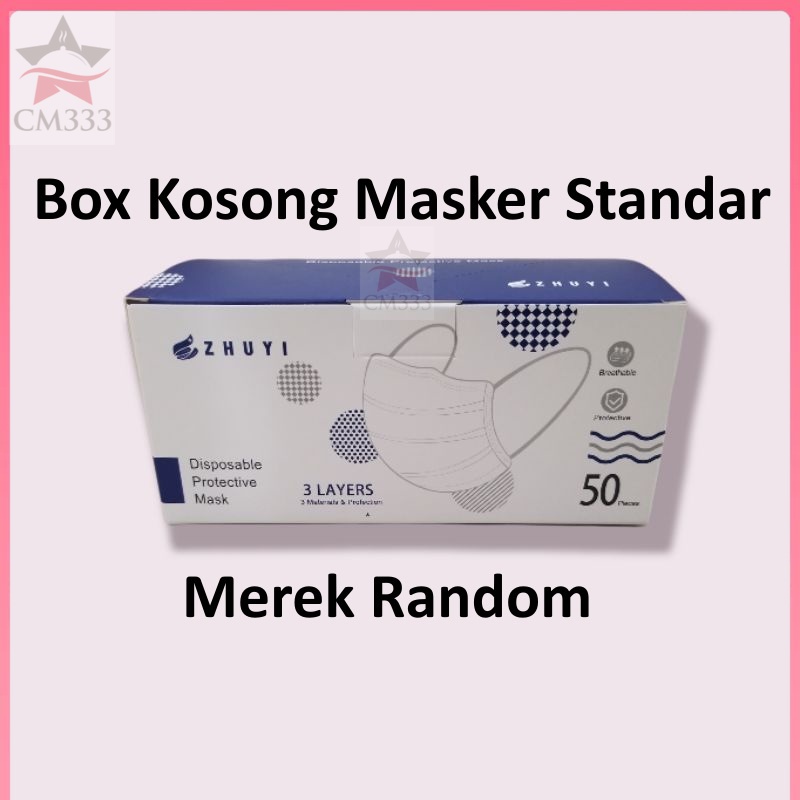 Box Kosong Masker Earloop Standar