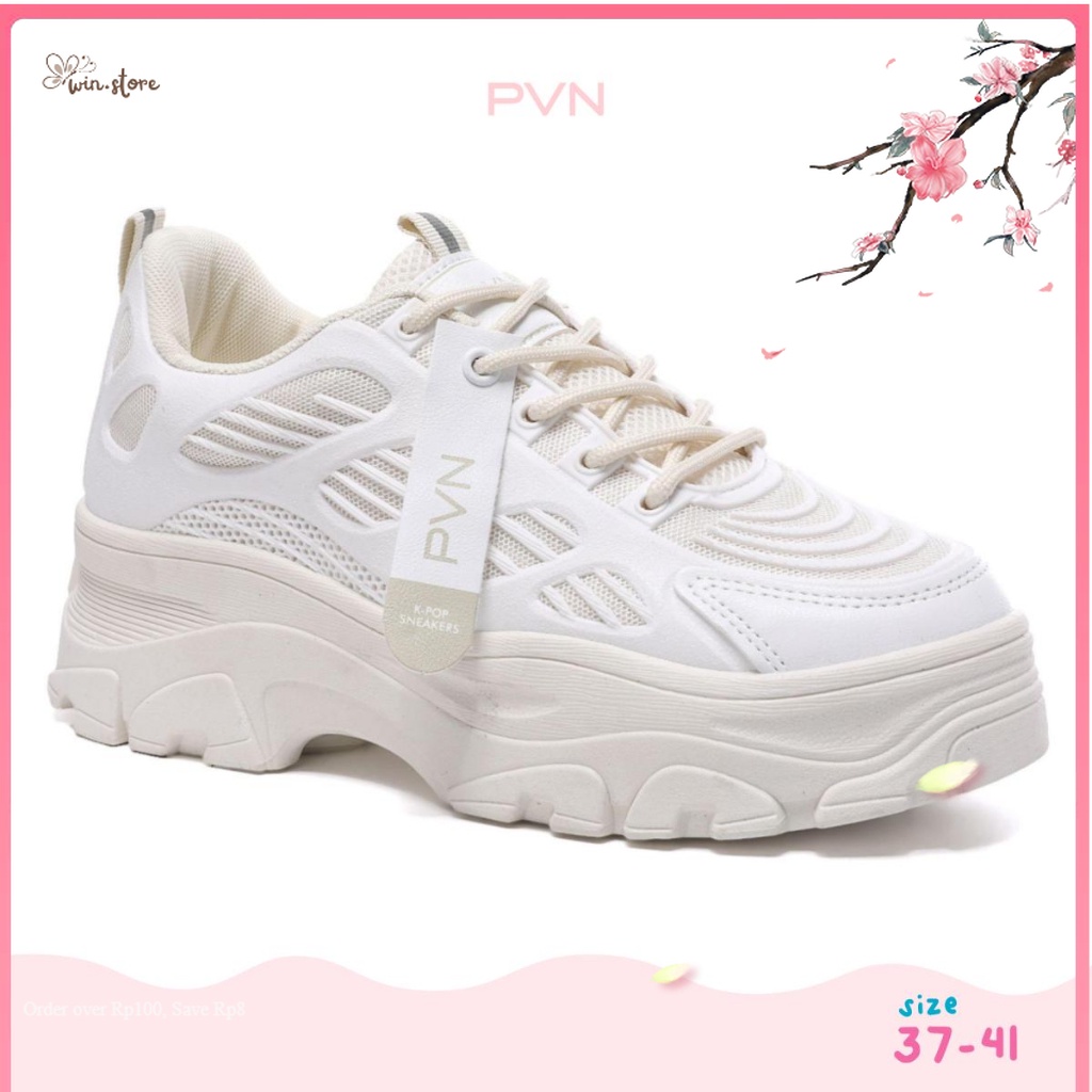 Sneakers / Sandal terbaru / PVN Rei Sepatu Sneakers Wanita Sport Shoes 240