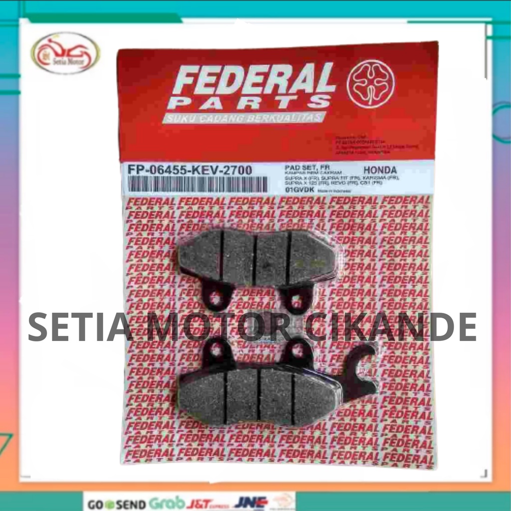 Dispad Depan Supra X - Supra X 125 - Supra FP-06455-KEV-2700 Federal