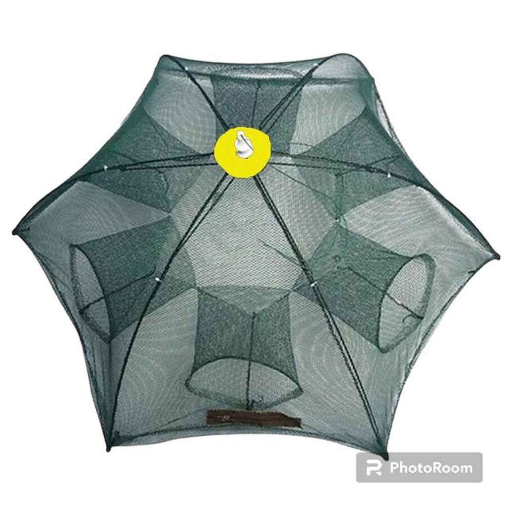 Bubu payung Jaring Pancing Lipat Perangkap Ikan lubang 6