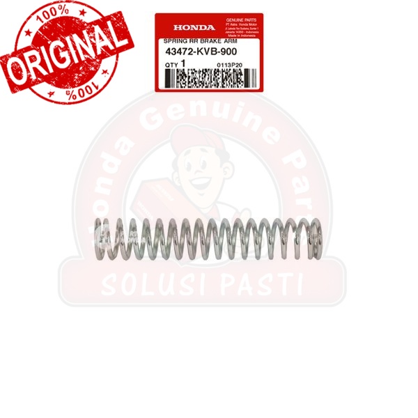 Original  spring rr brake arm pir per kabel rem belakang vario beat scoopy spacy matic 43472-kvb-900