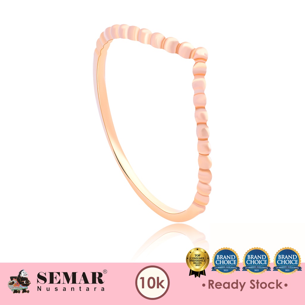 Cincin Emas Romantic Veeline Gold 10K Semar Nusantara