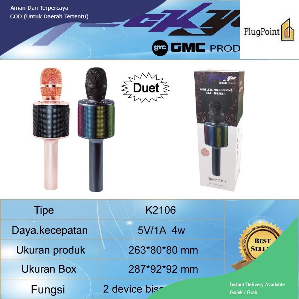 MICROPHONE KARSIS TECKYO K2106