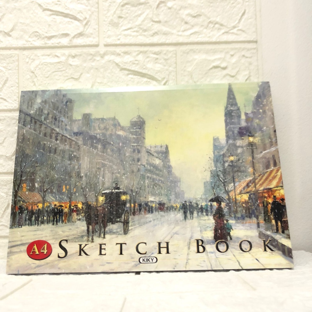 

1 PC KIKY A4 SKETCH BOOK ART 50 LEMBAR