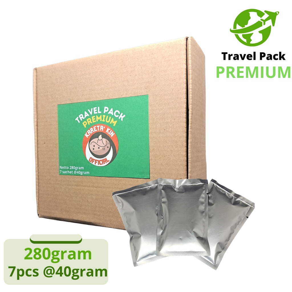 

PREMIUM Travel Pack Beras porang KARETA KIN Kemasan Sachet Diet
