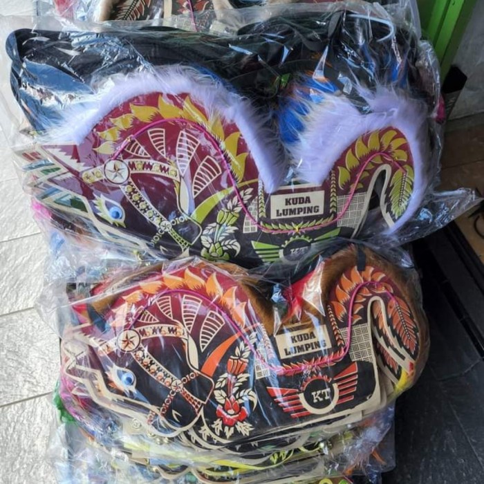 Kuda Lumping+ pecut mainan tradisional - kuda lumping anak + pecut