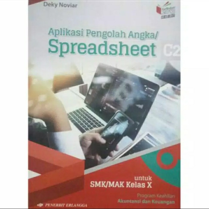 Terlaris ✨ - Buku SPREADSHEET 1 Aplikasi Pengolah Angka SMK/MAK kelas 10 X. KI-KD