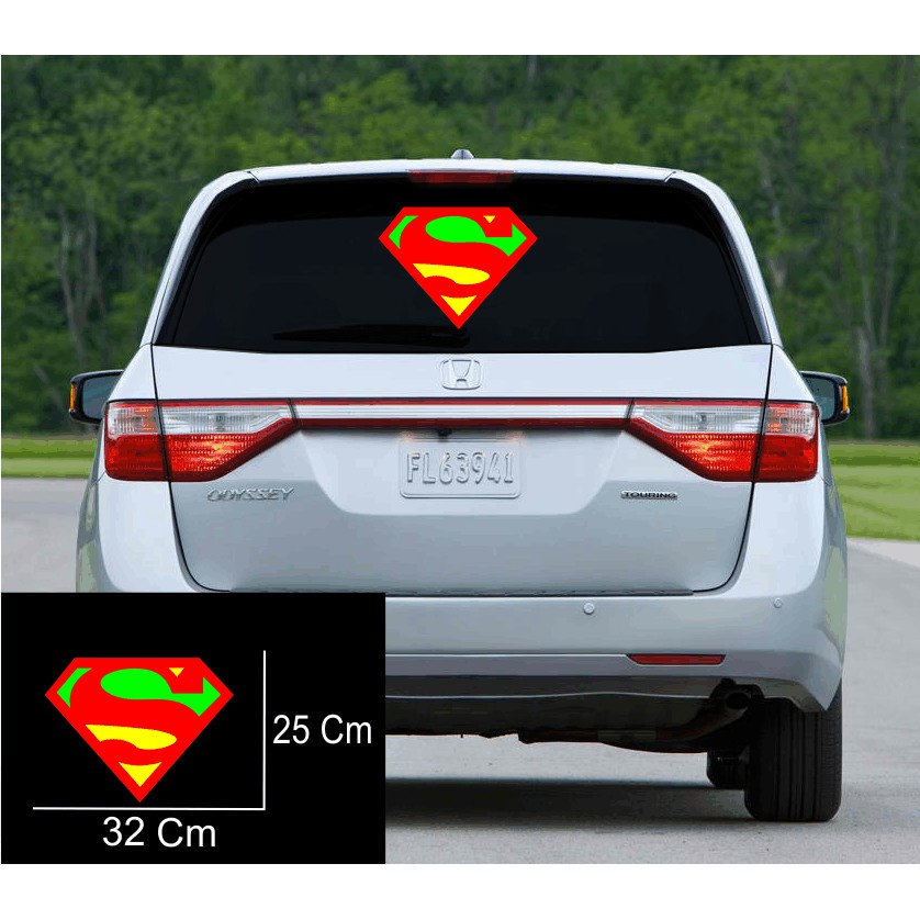 Cutting sticker Mobil stiker LOGO SPIDERMAN