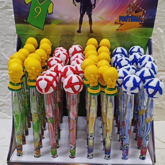 

pensil susun kepala karet bola piala dunia kode 7027 satuan