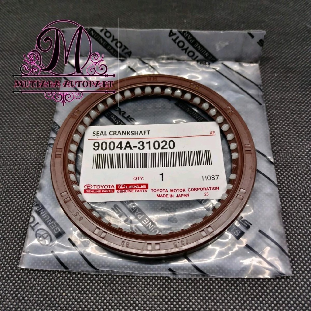 OIL SEAL/ OIL SIL CRANKSHAFT BELAKANG AVANZA XENIA GRANMAK RUSH GARANSI