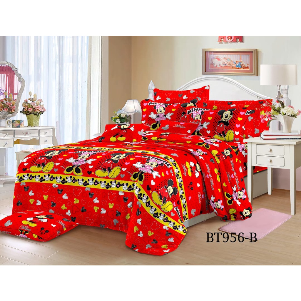 PROMO TERBARU SPREI KARAKTER MOTIF MICKEY MOUSE SPRAY HOMEMADE 180x200 PROMO SEPRAI MURAH MERIAH