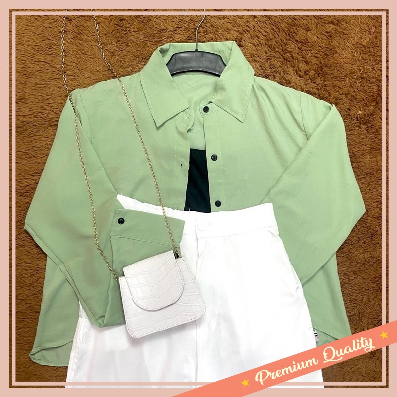 Termurah Promo Natal Dan Tahun Baru Pakaian Wanita Branded - BEFAST - ZRD OOTD SETELAN WANITA MISKA 