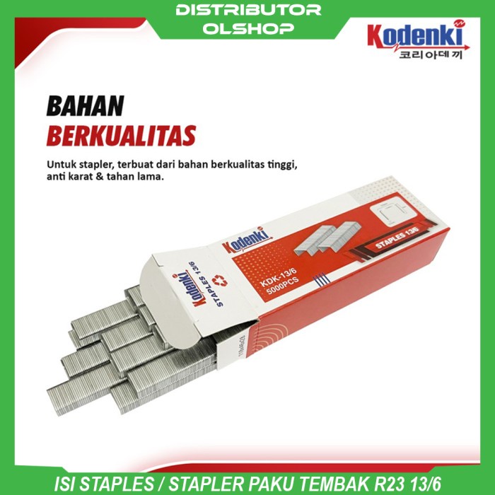 

Isi Ulang Staples Paku Tembak Air Stapler Gun R23 13/6 6MM 13/8 8MM