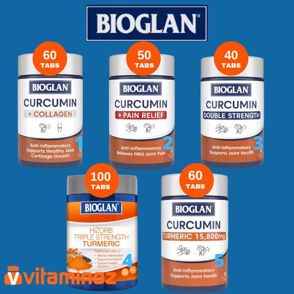 【COD】 Bioglan Curcumin Collagen Pain Relief Double Triple Strength Turmeric