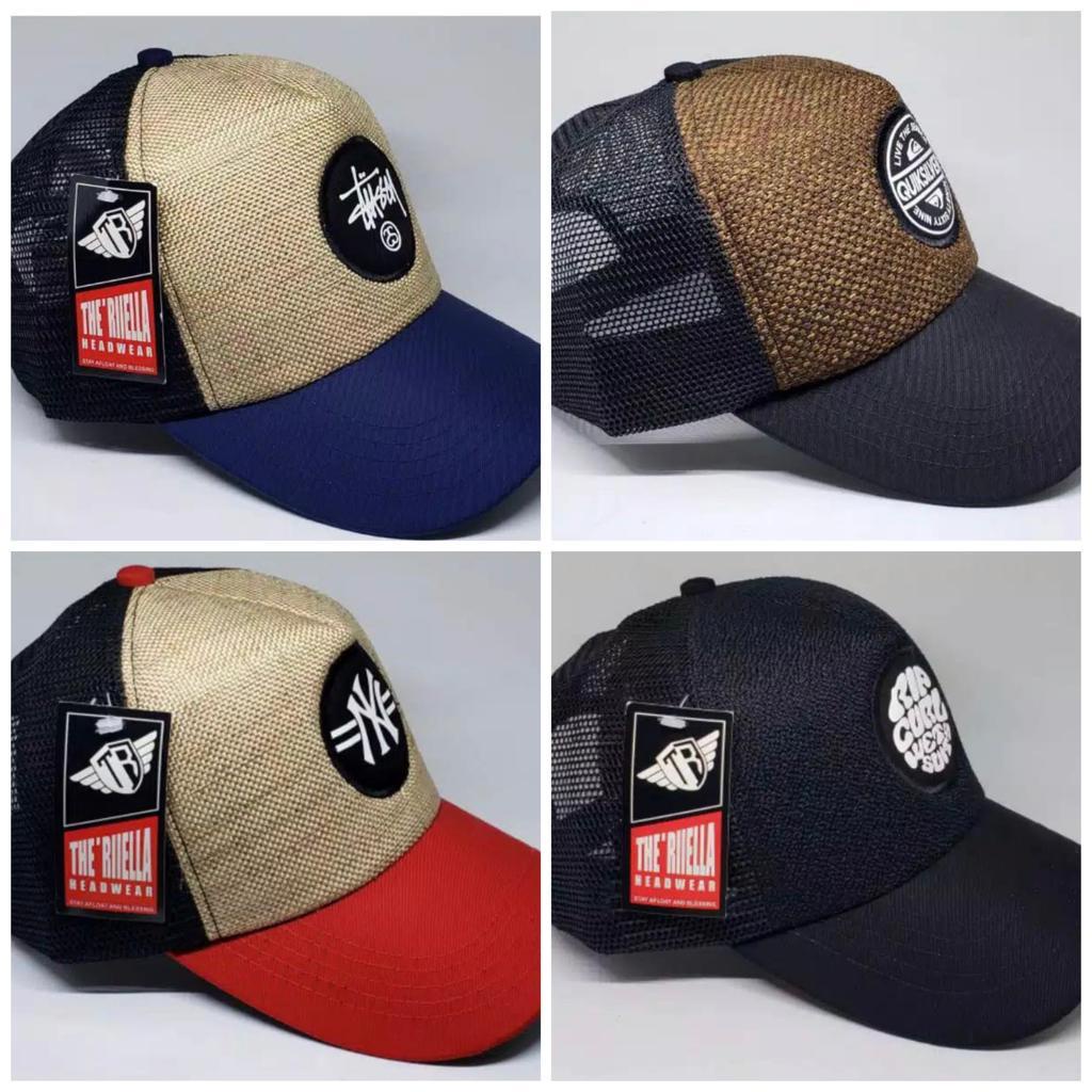 TERBARU Topi jaring/Trucker distro Original/Aksesoris Fashion Pria TOPI JARING TRUKER