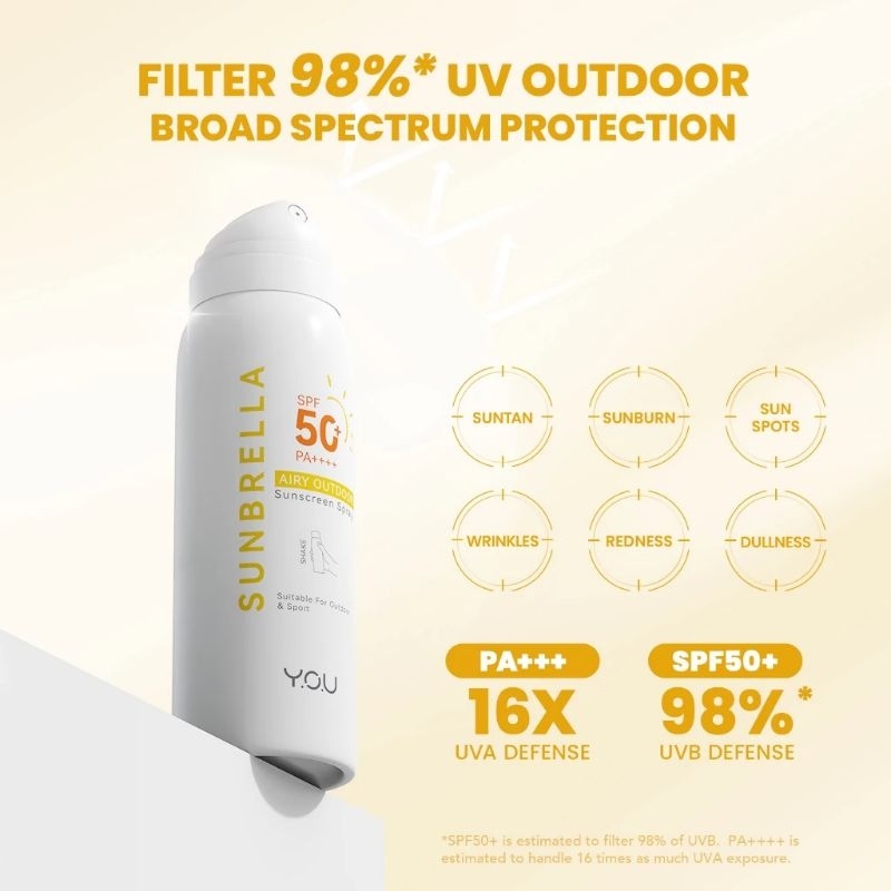 YOU Sunbrella Spray Airy Outdoor SPF50
