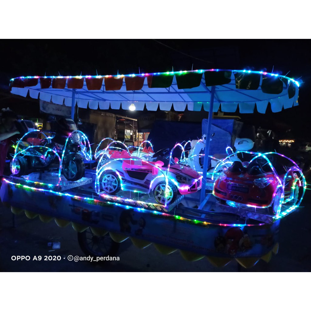 promo spesial jual odong odong kereta panggung mobil +motor remot baru,siap pakai usaha