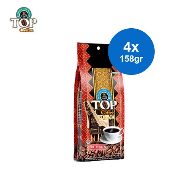 

TOP Coffee Toraja Murni 158gr x 4