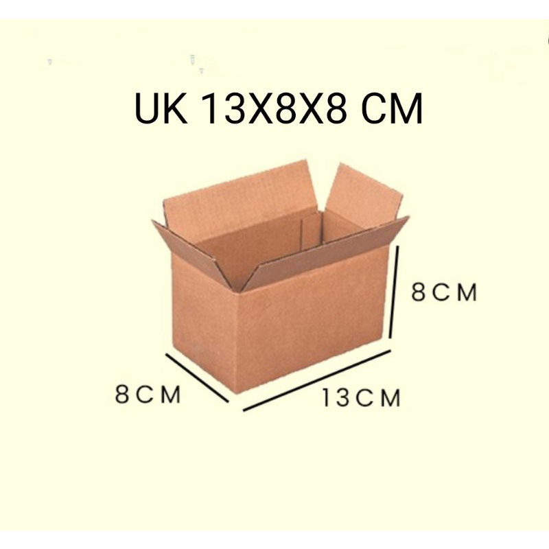 

Termurah kardus 28X13X15 cm polos packaging