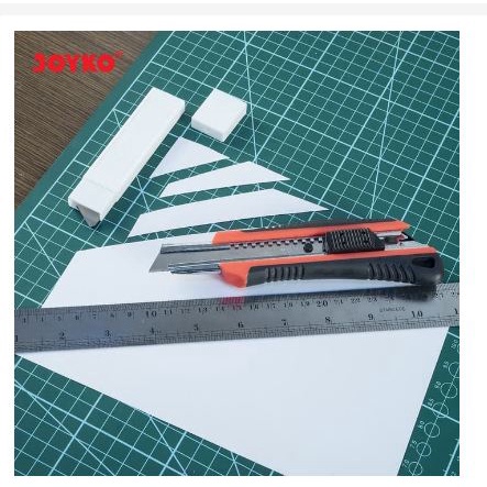 

2A. TOSERBA_EMAK - Cutter Blade Refill Isi Pisau Pemotong Joyko L-150 1 Tube 5 Pcs