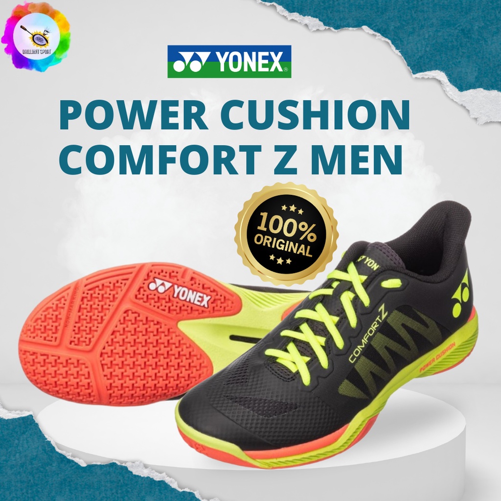 SEPATU BADMINTON YONEX POWER CUSHION COMFORT Z MEX Z MEN DEWASA ORIGINAL 100% DIJAMIN