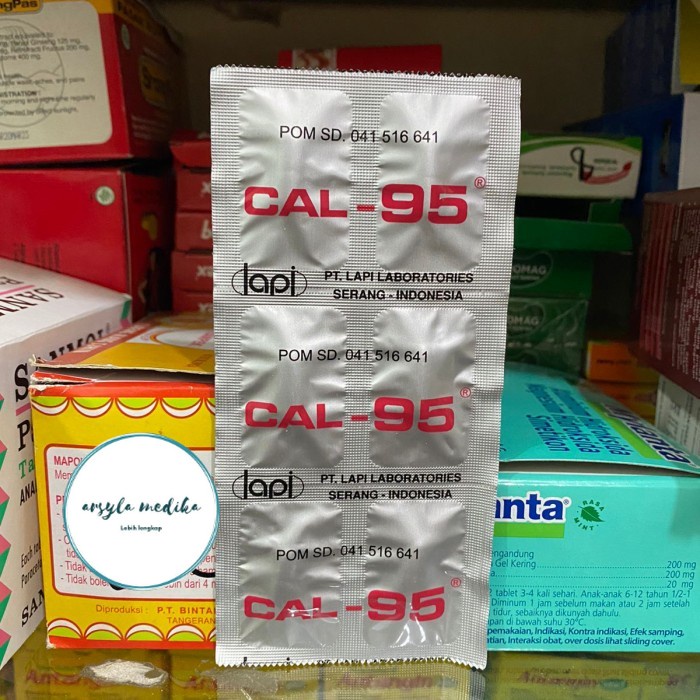 murah - cal-95 1 strip originale