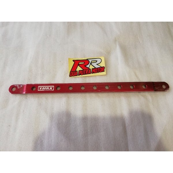 besi alumunium brecket breket dudukan stay tiang panel tutup trombol tromol rem belakang original ym