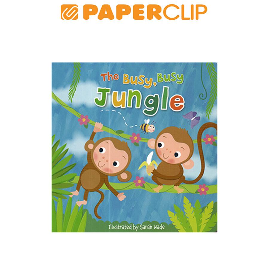 SQ BOARD BOOK : THE BUSY BUSY JUNGLE