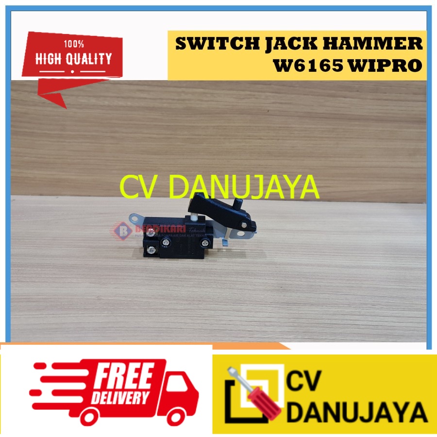 Switch Saklar JACK HAMMER mesin pembobok bor drill W6165 W 6165 WIPRO