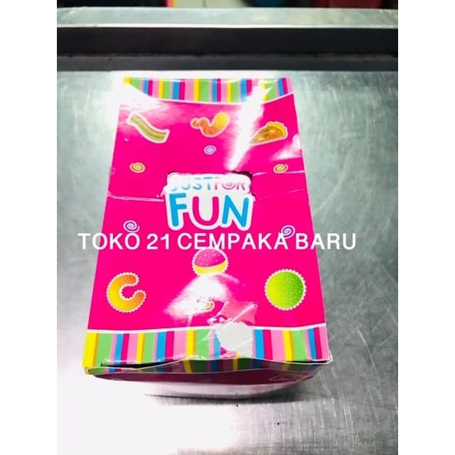 

Yupi Just For Fun 1 box isi 12 pcs | Permen Yupi Murah Promo