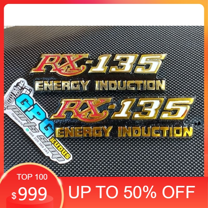 [COD] Emblem Box Tutup Aki RX King Thailand Malaysia RX 135 Termurah