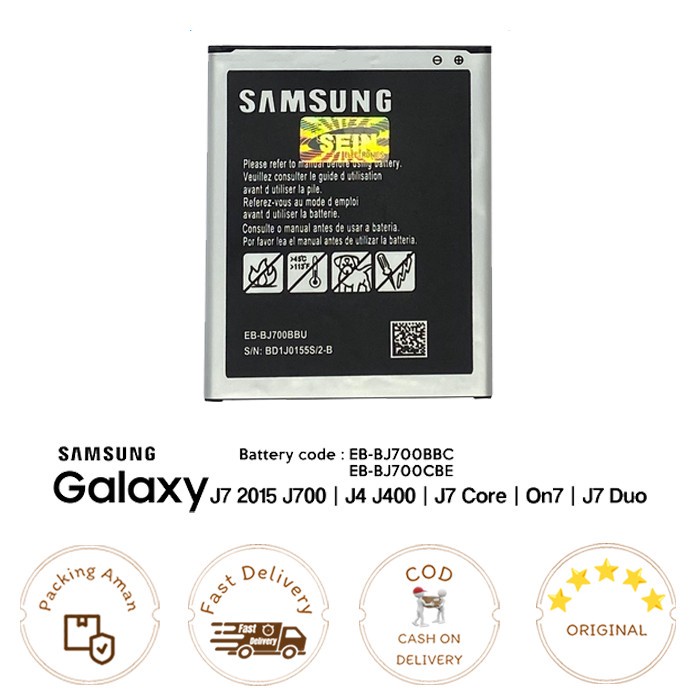 Battery / Baterai SAMSUNG Galaxy J7 2015 / J4 / J7 Core / On7 / J7 DUO ORI99