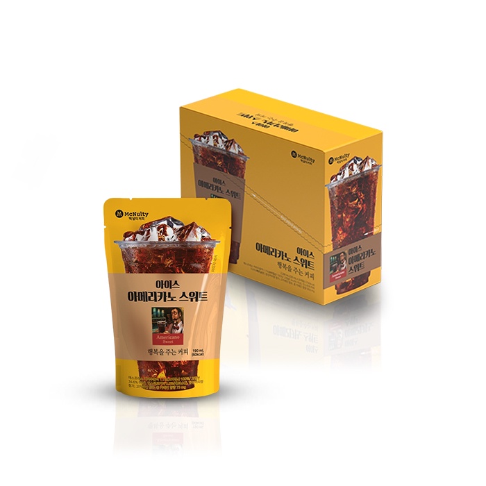 

McNulty Coffee Ice Americano Sweet 1 Box (190ml x 10 Pouch)