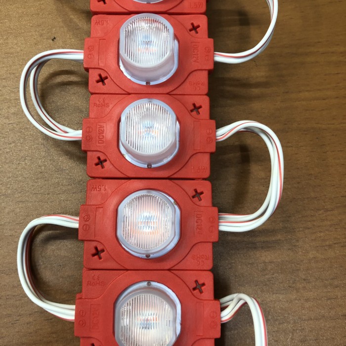 Led module 1mata 12v 1 mata besar 12volt led modul 1mata jumbo - Merah JI27