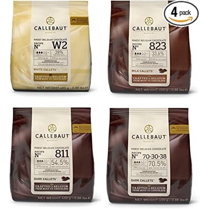 

[Big Sale] Callebaut 811 Finest Belgian Chocolate 54,5% Choco Callets 400gr
