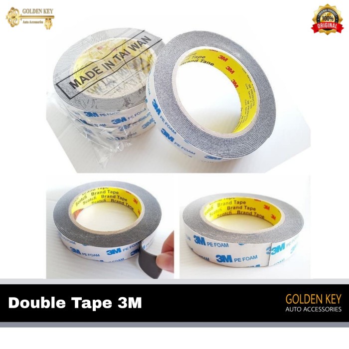 

Double Tape 3M Pe Foam 22mm x 4.5 meter