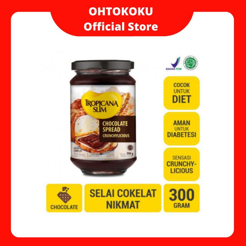 

COD TROPICANA SLIM CHOCOLATE SPREAD 300GR